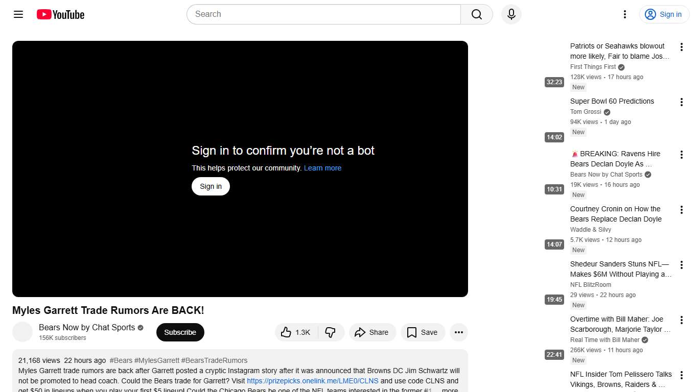 Myles Garrett Trade Rumors Are BACK! - YouTube